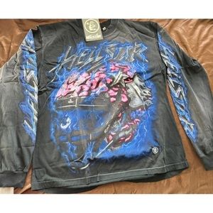 Hellstar Brain Helmet Long Sleeve T-shirt